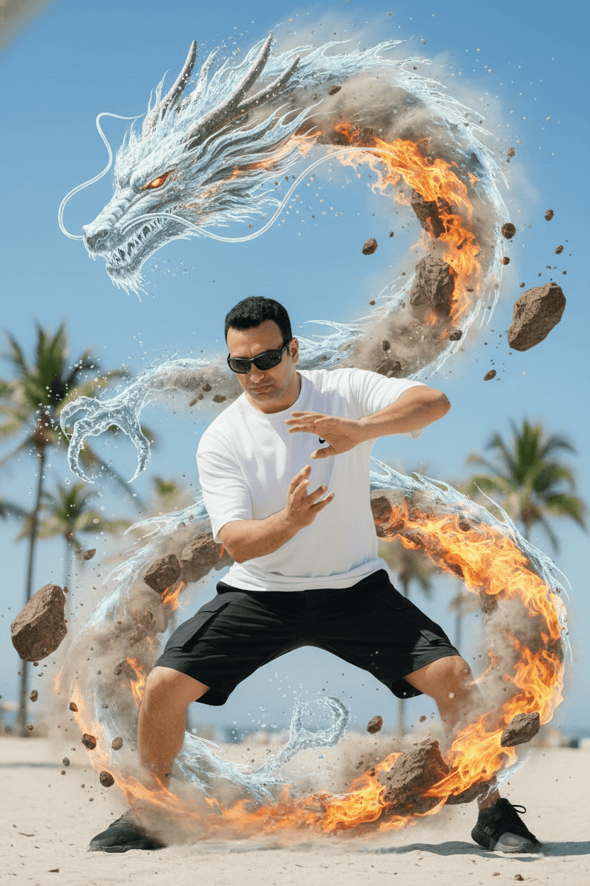 The dragon drawing prompt